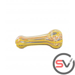 CURA COLOR GLASS PIPES 4inch 5CT/PK